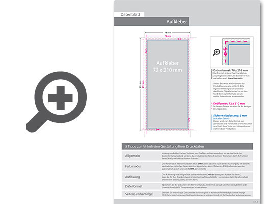 Product Bild aufkleber_7_2_cm_x_21_0_cm