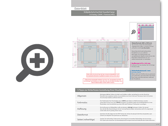 Product Bild st__lpdeckelschachtel_quadrat_large__einseitig_bedruckt_5_0-farbig_(cmyk_+_sonderfarbe)