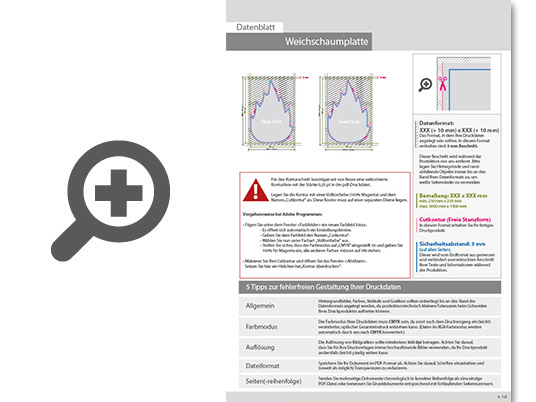 Product Bild veranstaltungsplakat_auf_hohlkammerplatte_in_feuer-form_konturgefr__st___beidseitig_4_4-farbig_bedruckt